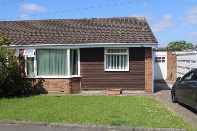 Thumbnail Semi-detached bungalow for sale in Lupin Close, Newcastle Upon Tyne, Chapel Park