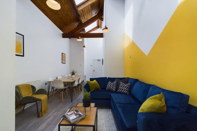 A Stylish And Spacious Modern Living Room, Perfect...