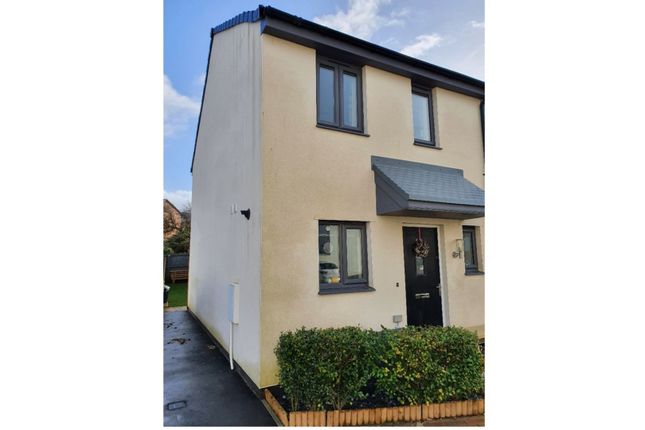 Semi-detached house for sale in Oak View Road, Wadebridge