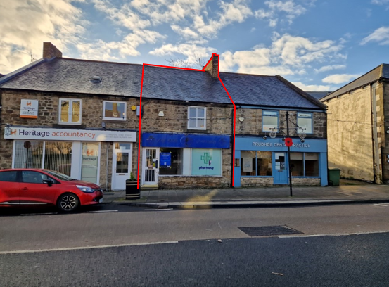 Retail premises to let in Front Street, Prudhoe