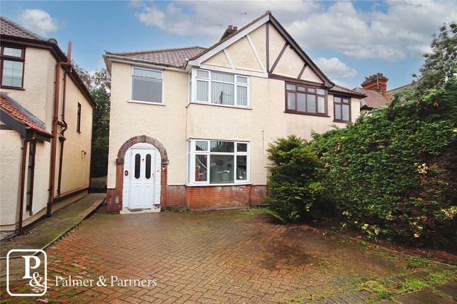 Thumbnail Semi-detached house for sale in Eustace Road, Ipswich, Suffolk