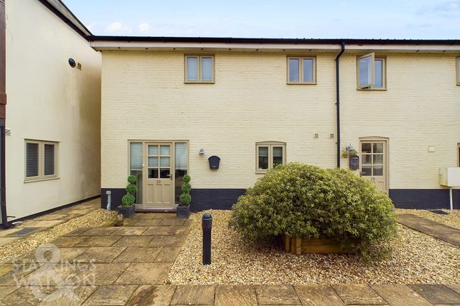 End terrace house to rent in Station Road, Pulham St. Mary, Diss