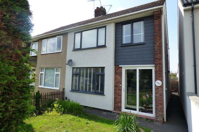 Semi-detached house for sale in Badminton Road, Coalpit Heath, Bristol