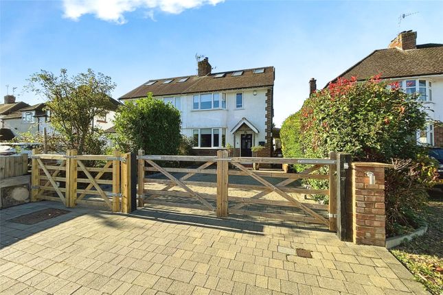 Thumbnail Semi-detached house for sale in Parkway, Horley, Surrey