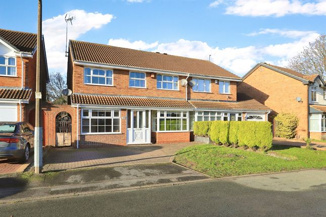 Semi-detached house for sale in Sorrel Close, Featherstone, Wolverhampton