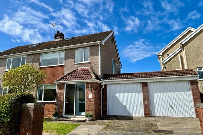 Semi-detached house for sale in Ddol Road, Dunvant, Swansea