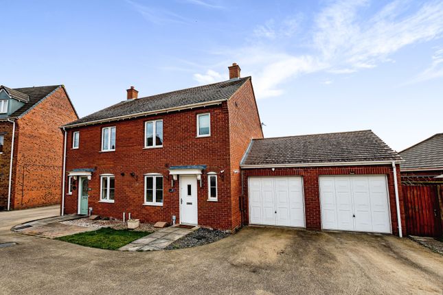Semi-detached house for sale in Rowan Close, Desborough
