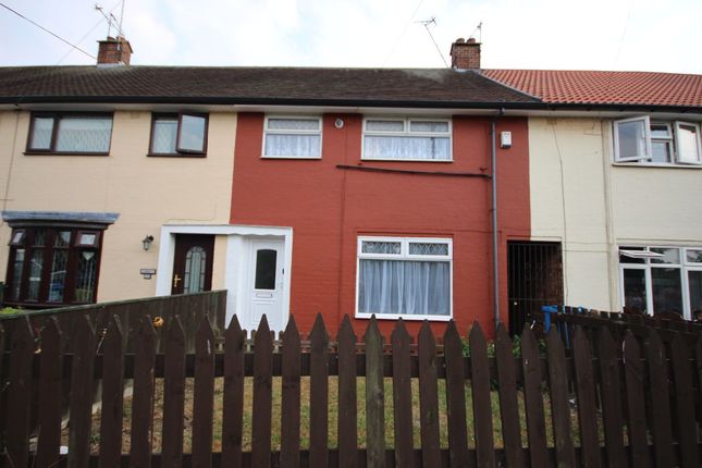 Thumbnail Terraced house to rent in Wansbeck Road, Hull