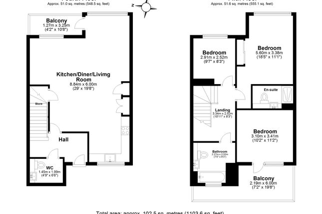 Flat to rent in Lawrence Road, London