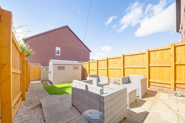 Terraced house for sale in Canyon Meadow, Creswell, Worksop