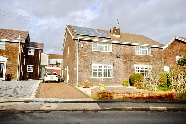 Semi-detached house for sale in Beaumaris Way, Grove Park NP12