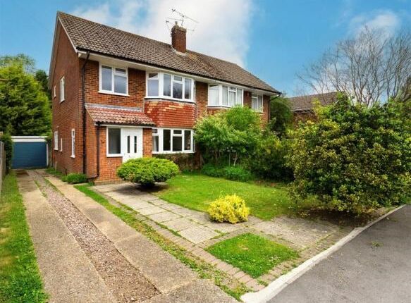 Thumbnail Semi-detached house for sale in Fairlands Avenue, Fairlands, Guildford