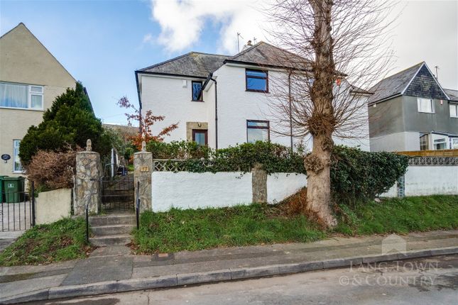 Thumbnail Semi-detached house for sale in Knowle Avenue, Keyham, Plymouth