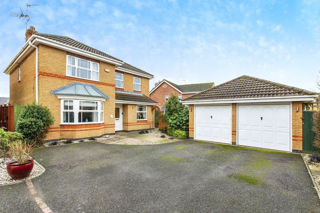 Thumbnail Detached house for sale in Damson Close, Thrapston, Kettering