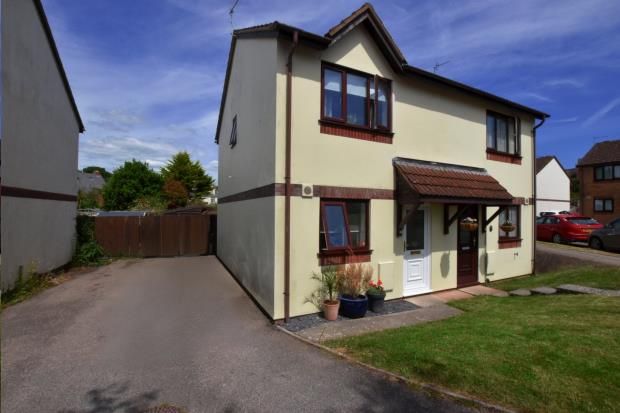 Thumbnail Semi-detached house for sale in Nursery Close, Exmouth, Devon