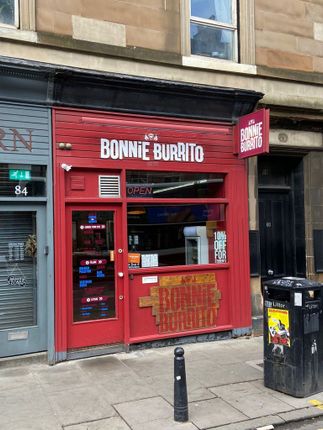 Thumbnail Leisure/hospitality for sale in Bonnie Burrito, 82, South Clerk Street, Edinburgh