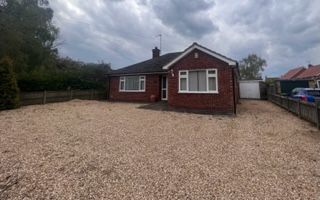 Thumbnail Detached bungalow to rent in Church Road, Hilgay, Downham Market