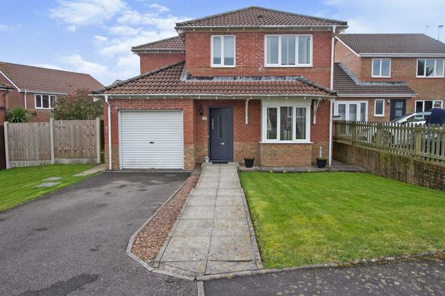 Thumbnail Detached house for sale in Hunters Avenue, Llanharan, Pontyclun