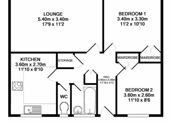 Flat to rent in Bridgeway Street, London