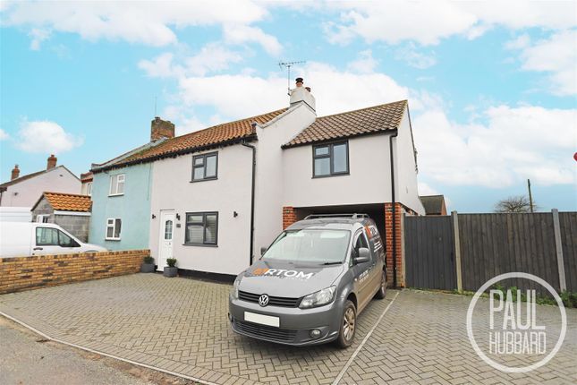 Semi-detached house for sale in Mill Road, Mutford