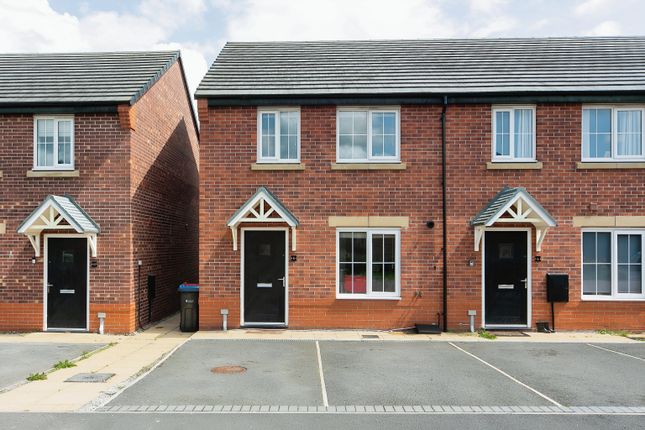 Thumbnail End terrace house for sale in Bittern Close, Farndon, Chester