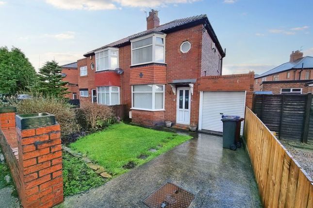 Thumbnail Semi-detached house for sale in Mill Hill Road, West Denton, Newcastle Upon Tyne