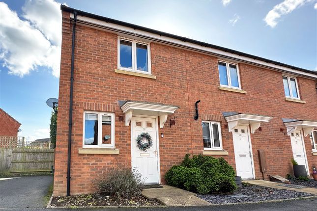 Thumbnail End terrace house for sale in Butterworth Close, Wythall