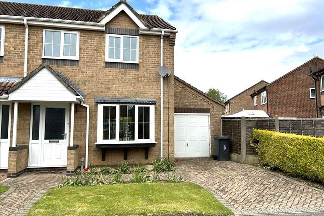 Thumbnail Semi-detached house for sale in Dentons Way, Hibaldstow, Brigg