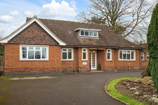 Thumbnail Detached bungalow for sale in Leicester Road, Narborough