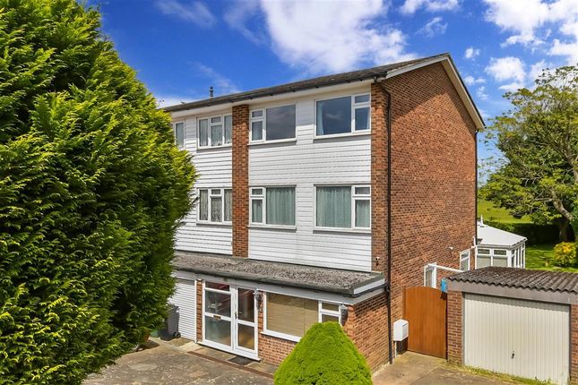 Thumbnail End terrace house for sale in Orchard Way, Lower Kingswood, Surrey