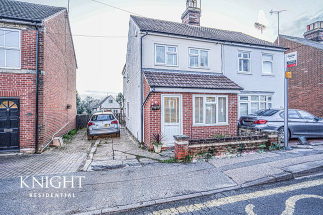Semi-detached house for sale in Colchester Road, West Bergholt, Colchester
