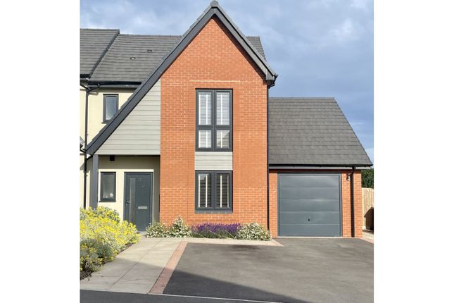 Thumbnail Semi-detached house for sale in Anchitel Green, Leamington Spa