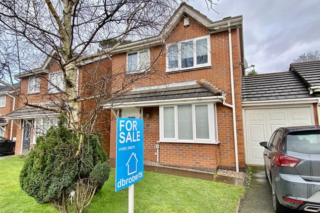 Link-detached house for sale in Woodside Road, Ketley, Telford, Shropshire