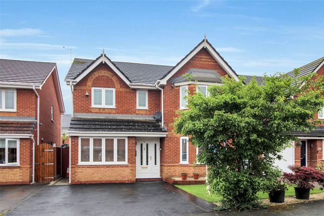 Detached house for sale in James Atkinson Way, Crewe, Cheshire