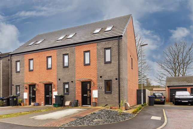 Thumbnail End terrace house for sale in Porter Close, Aykley Heads, Durham