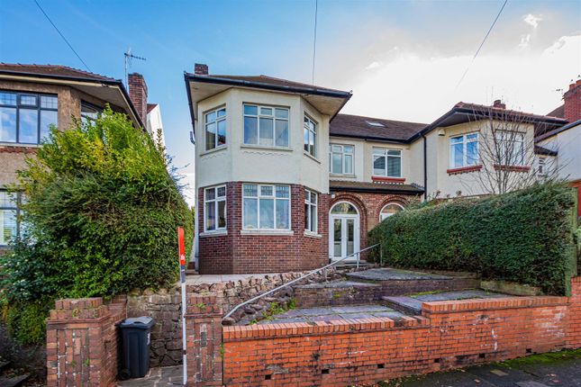 Semi-detached house for sale in Llanedeyrn Road, Penylan, Cardiff