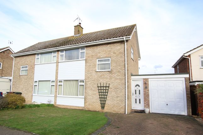 Thumbnail Semi-detached house for sale in Angel Road, Bramford, Ipswich, Suffolk