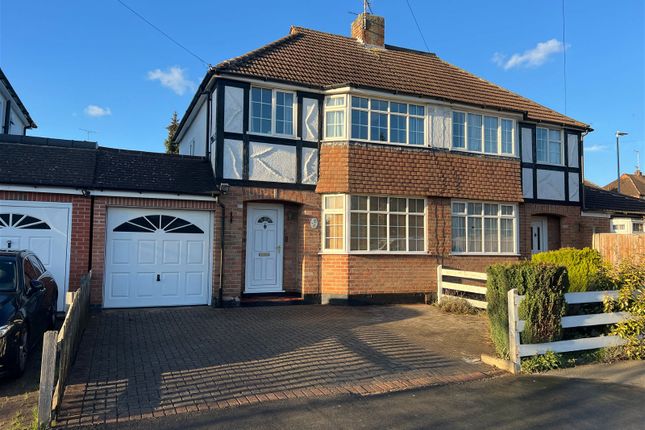 Thumbnail Semi-detached house for sale in Uplands Road, Oadby, Leicester, Leicestershire
