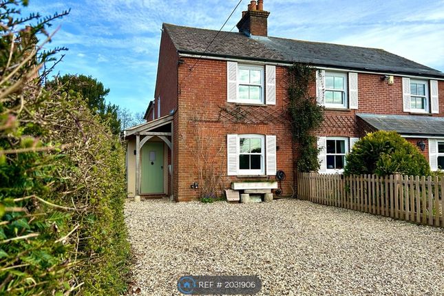 Thumbnail Semi-detached house to rent in Ramsdell Road, Monk Sherborne, Tadley