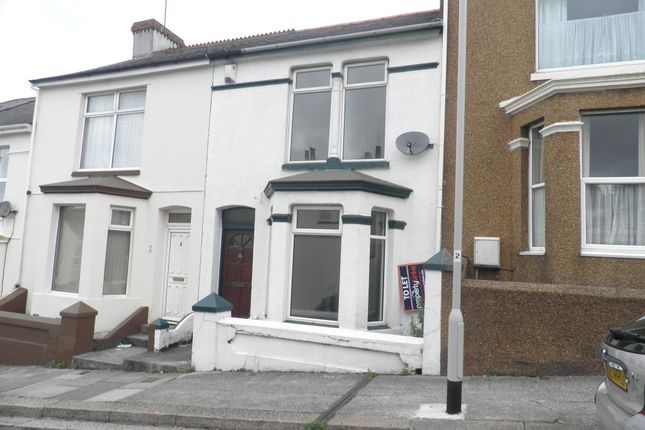 Thumbnail Terraced house to rent in Erith Avenue, Plymouth
