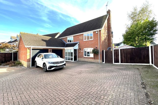 Thumbnail Detached house for sale in Rowntree Close, Lowestoft