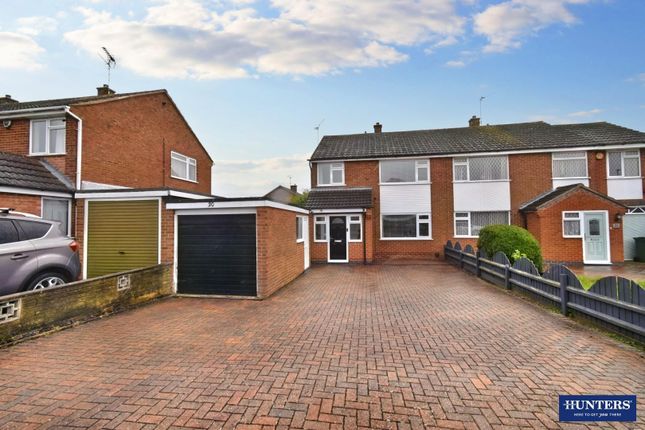 Thumbnail Semi-detached house for sale in Amesbury Road, Wigston