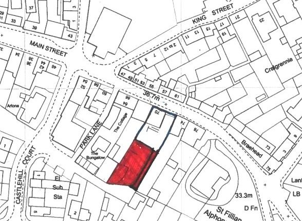 Land for sale in Plot (At The Rear), Main Street, Doune