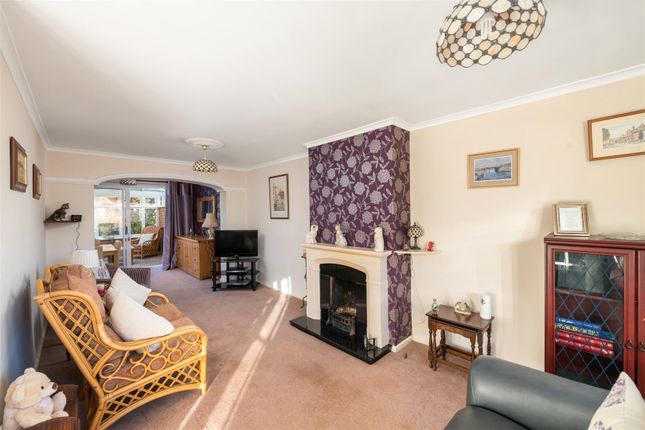 Semi-detached house for sale in Woodside Crescent, Smallfield, Horley