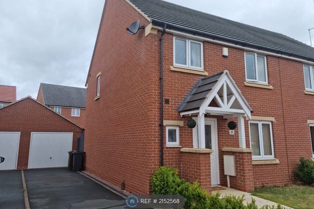 Thumbnail Semi-detached house to rent in Watkin Drive, Loughborough