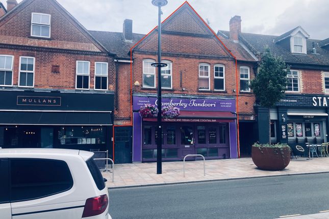 Thumbnail Restaurant/cafe for sale in High Street, Camberley