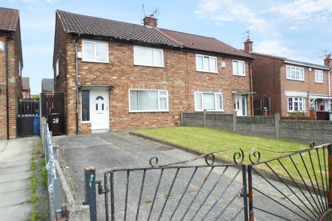Thumbnail Semi-detached house for sale in Cowper Way, Huyton, Liverpool