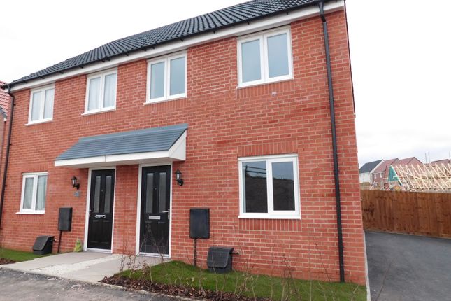 Thumbnail Semi-detached house to rent in Hillmoor Street, Pleasley, Mansfield