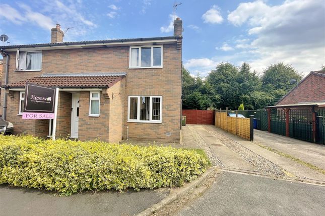 Semi-detached house for sale in Pinewood Drive, Camblesforth, Selby