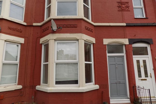 Thumbnail Terraced house to rent in St Michaels Church Road, Aigburth, Liverpool